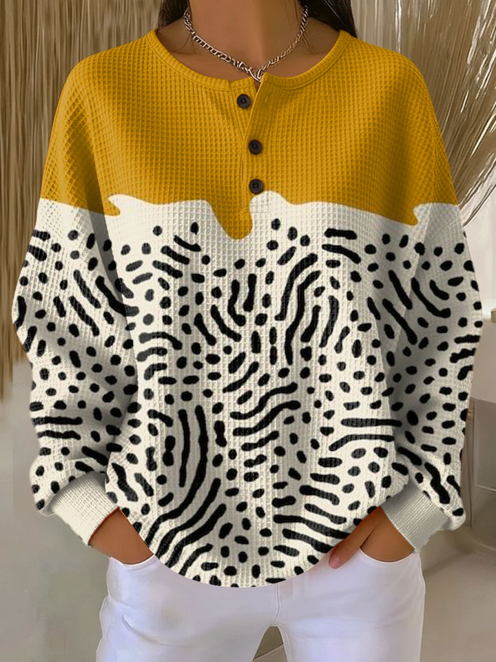 BEAUMONT NICE | PULL EN TRICOT GAUFRE POUR FEMMES