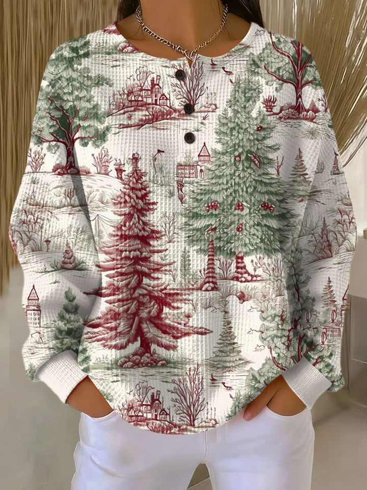 BEAUMONT NICE | PULL EN TRICOT GAUFRE POUR FEMMES