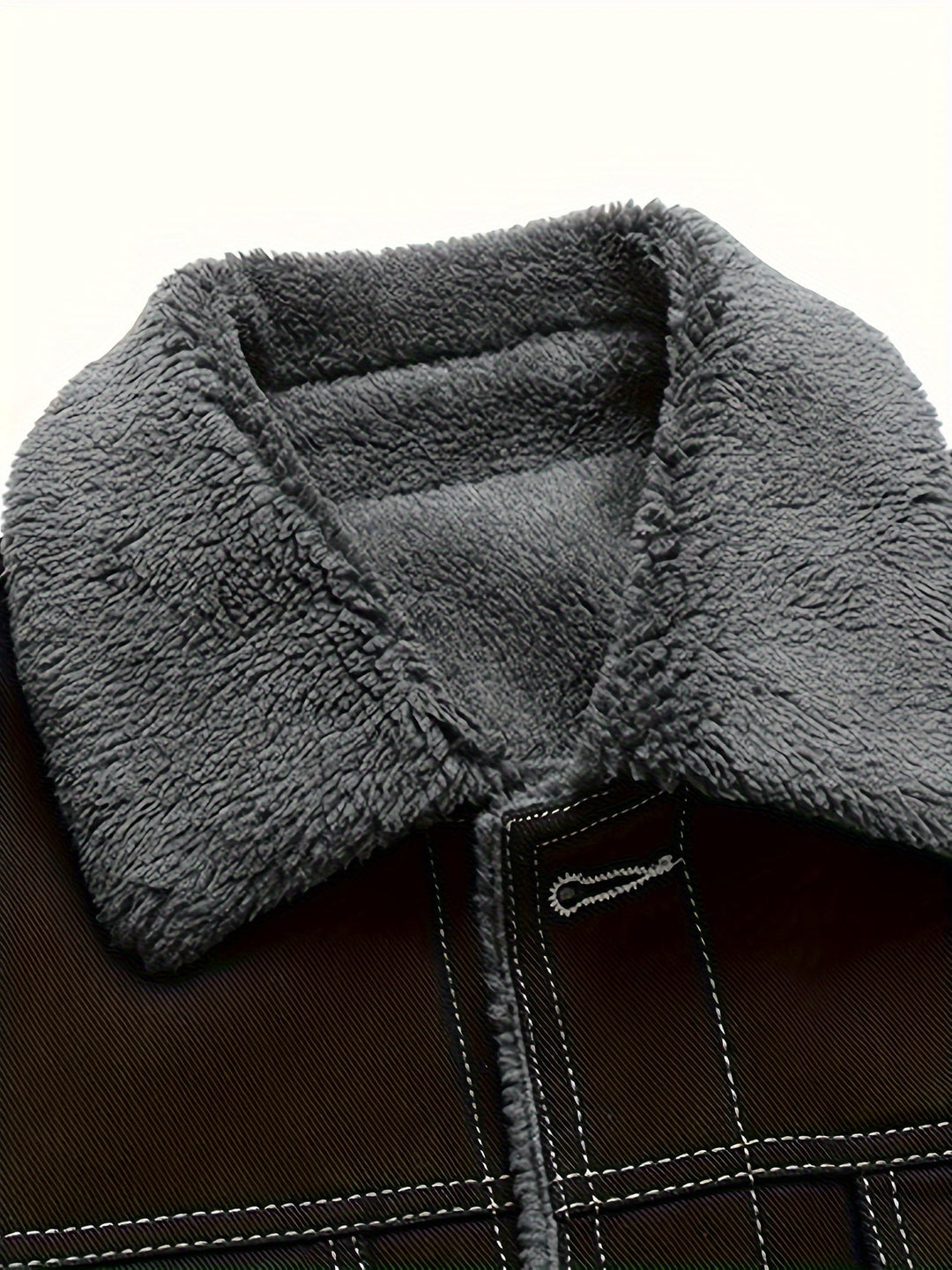WARM DENIM JACKET FOR MEN