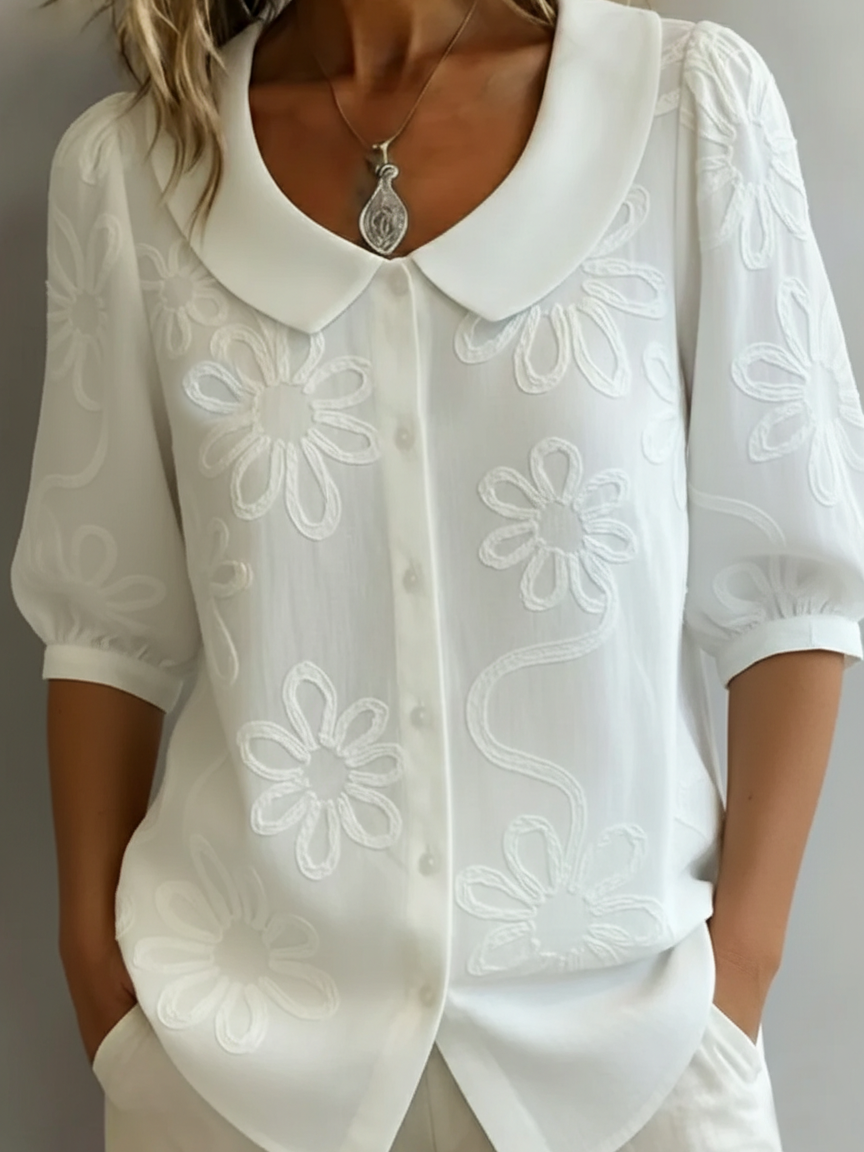 BEAUMONT NICE | BLOUSE FLORALE POUR FEMMES