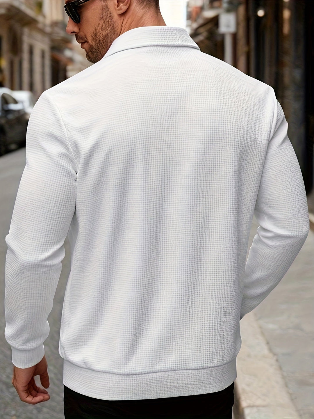 SPORTS LAPEL ZIP JACKET FOR MEN