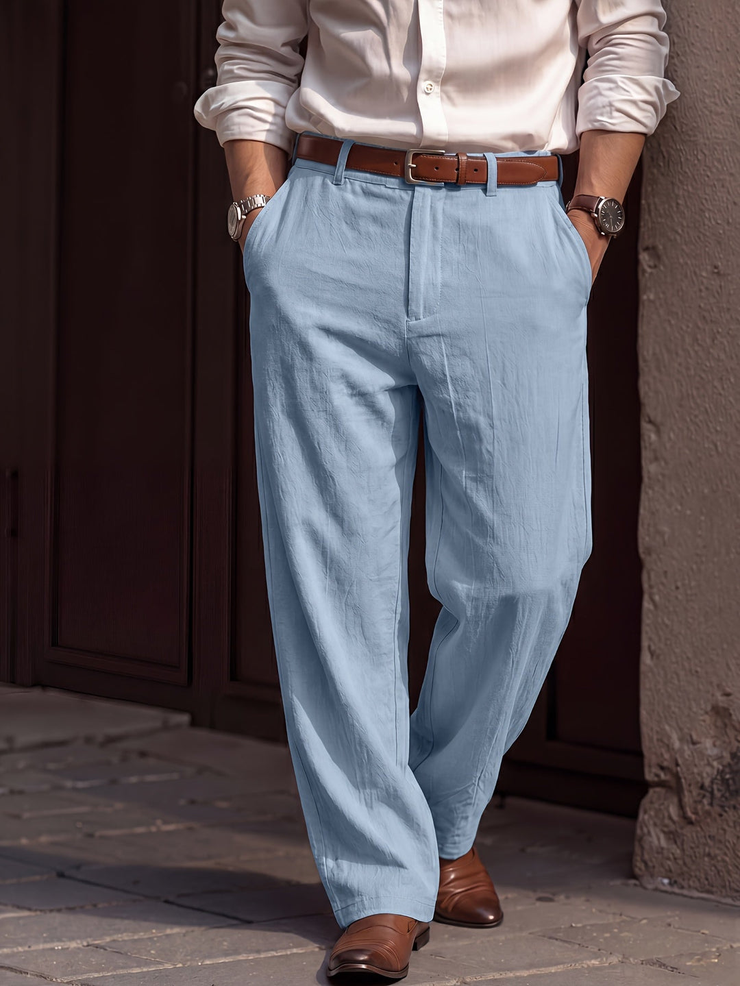 WOVEN TROUSERS FOR MEN