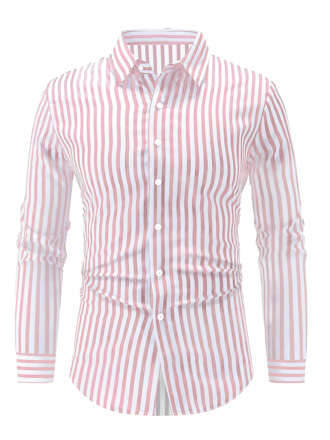 STRIPED LONG SLEEVE SHIRT FOR MEN