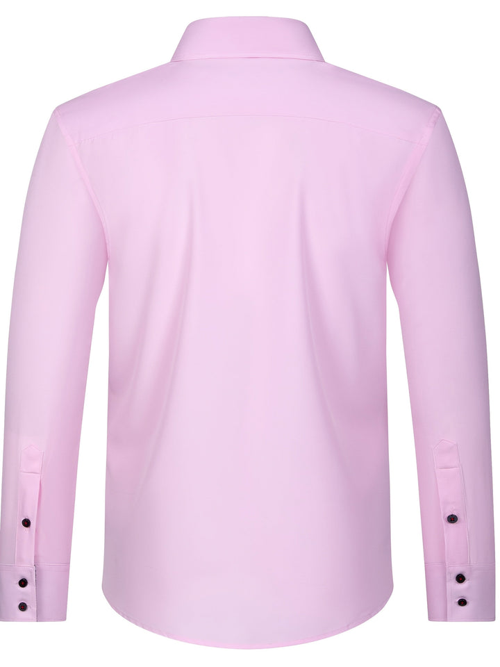 COLOR BLOCK DRESS SHIRT FOR MEN