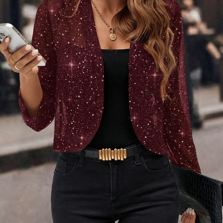BEAUMONT NICE | VESTE COURTE À PAILLETTES POUR FEMMES