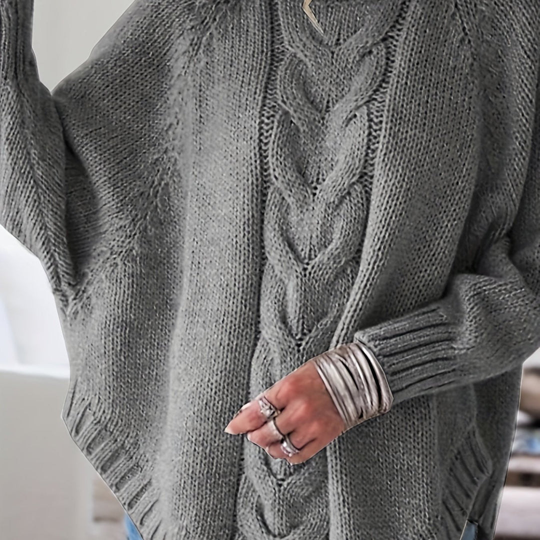 BEAUMONT NICE | PULL CÔTELÉ À OURLET ÉVASÉ POUR FEMMES