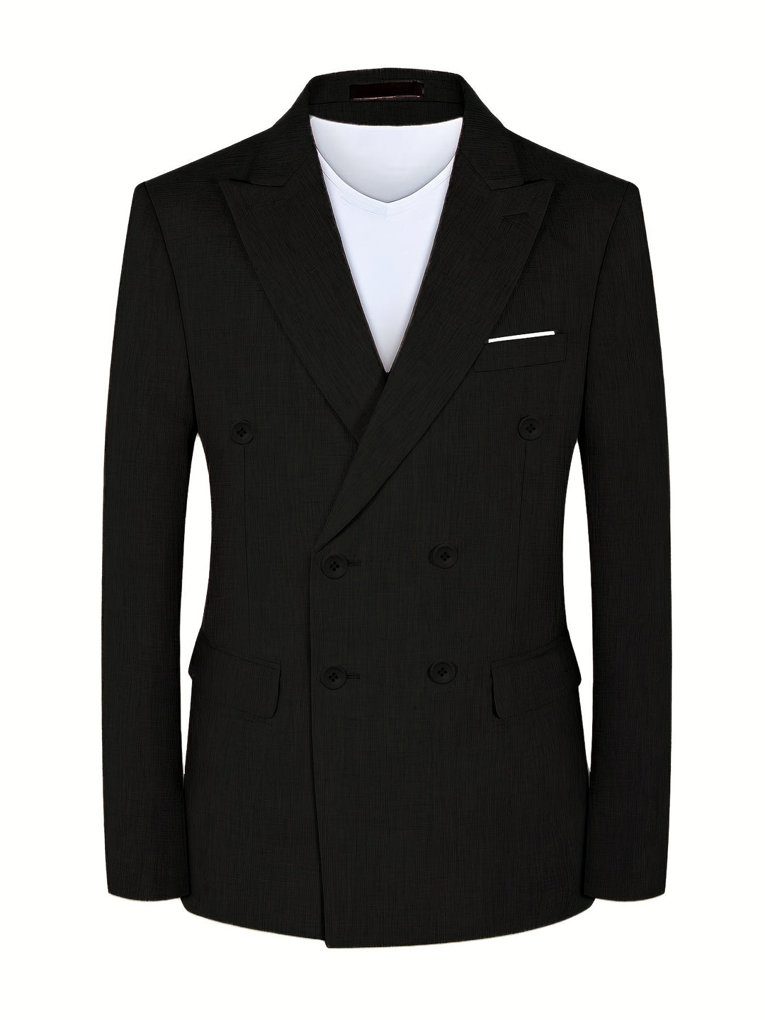 LAPEL SUIT JACKET FOR MEN