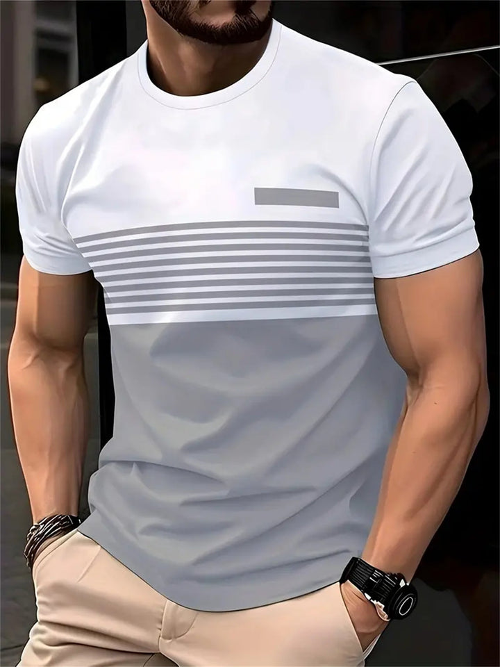 STRIPED T-SHIRT FOR MEN