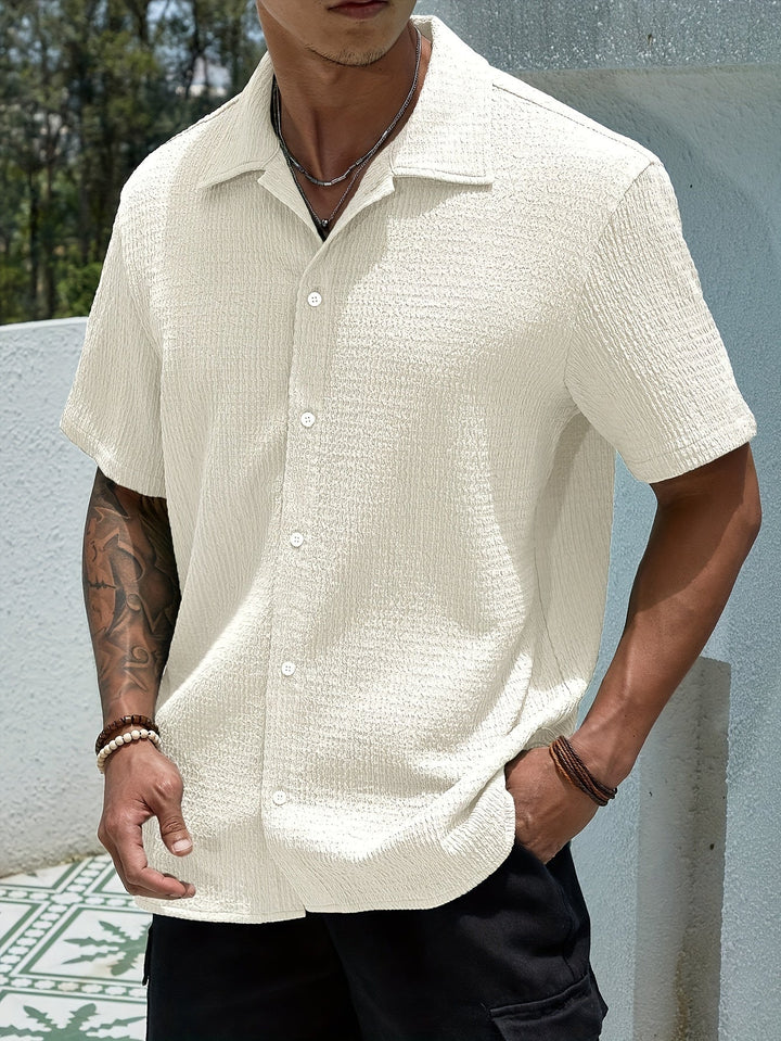 CLASSIC LAPEL SHIRT FOR MEN