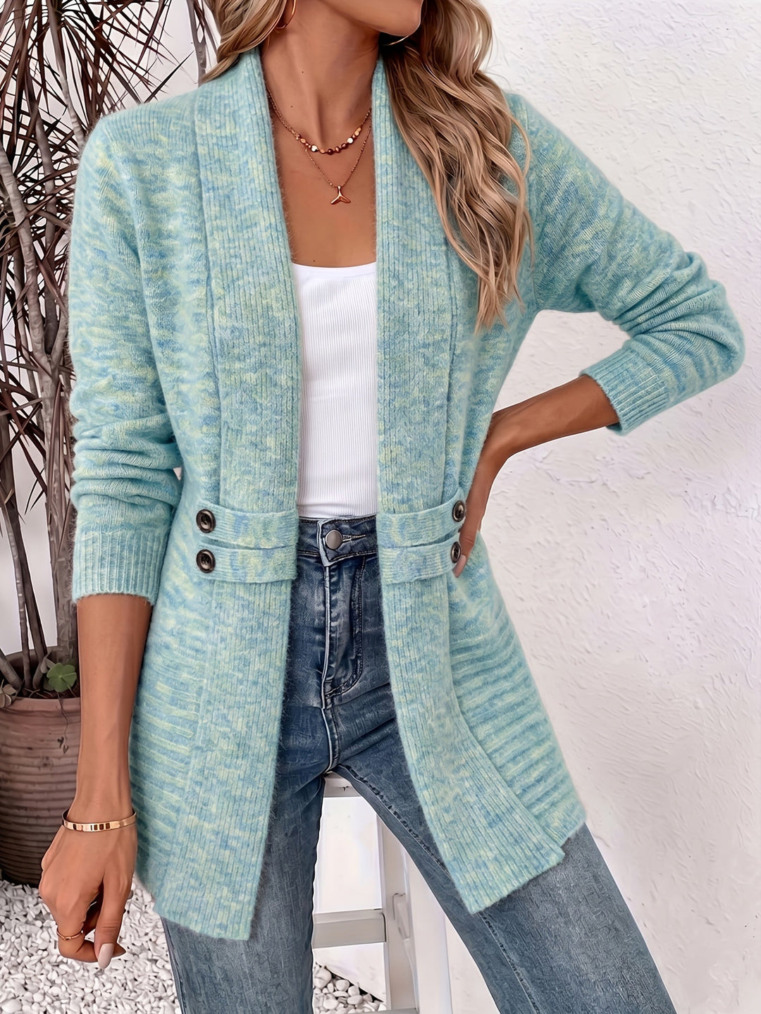 BEAUMONT NICE | GILET OUVERT EN FORME POUR FEMMES