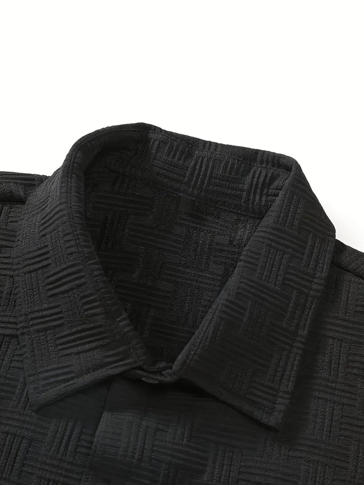 LAPEL SHIRT SET FOR MEN
