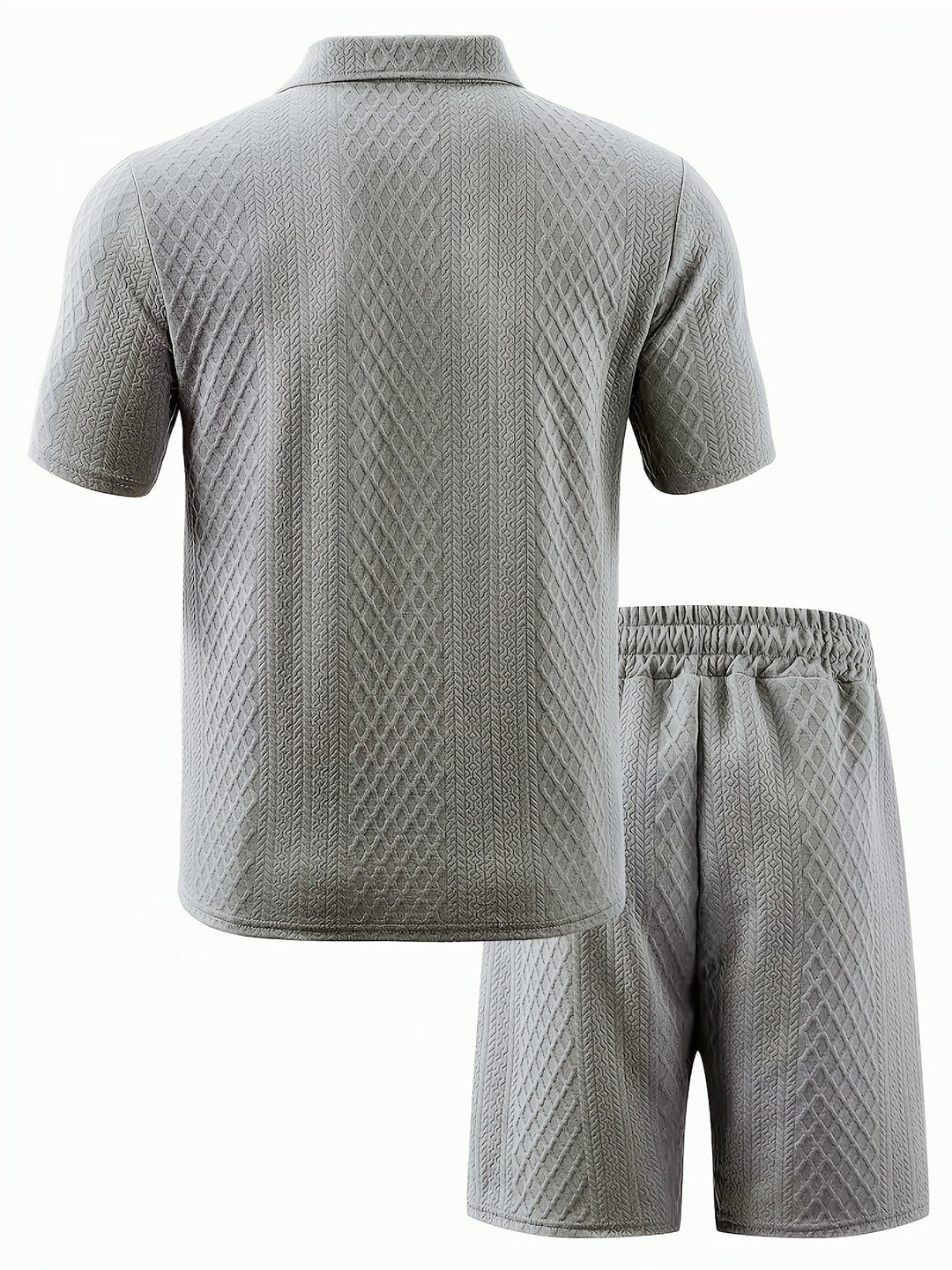 JACQUARD POLO SET FOR MEN