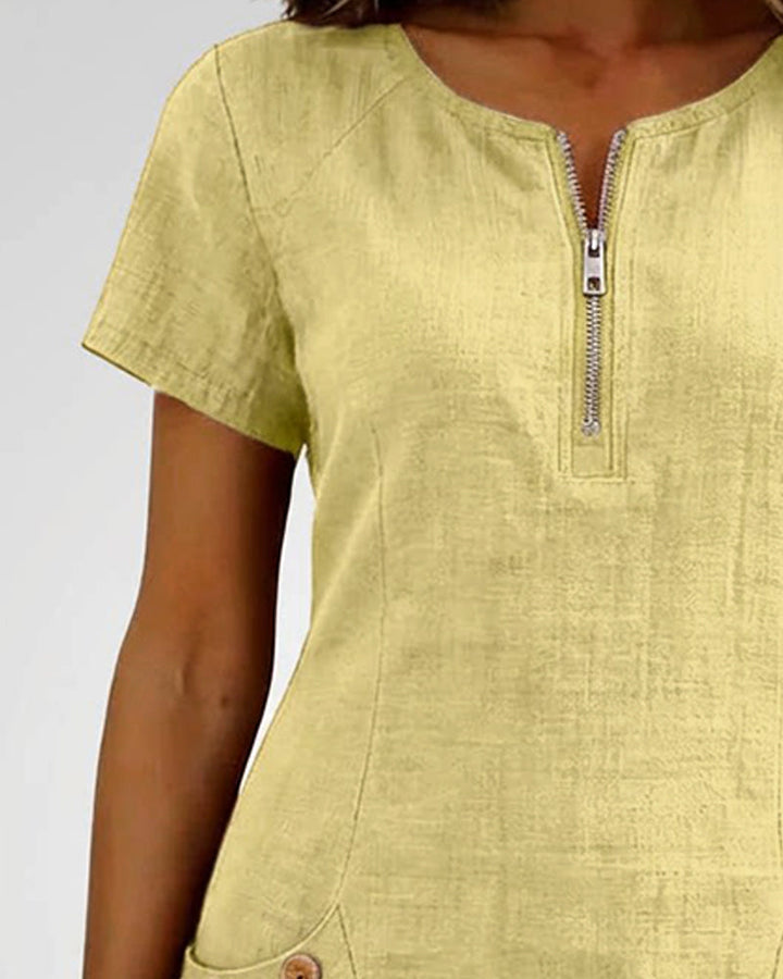 BEAUMONT NICE | ROBE À POCHES ZIPPÉES POUR FEMMES