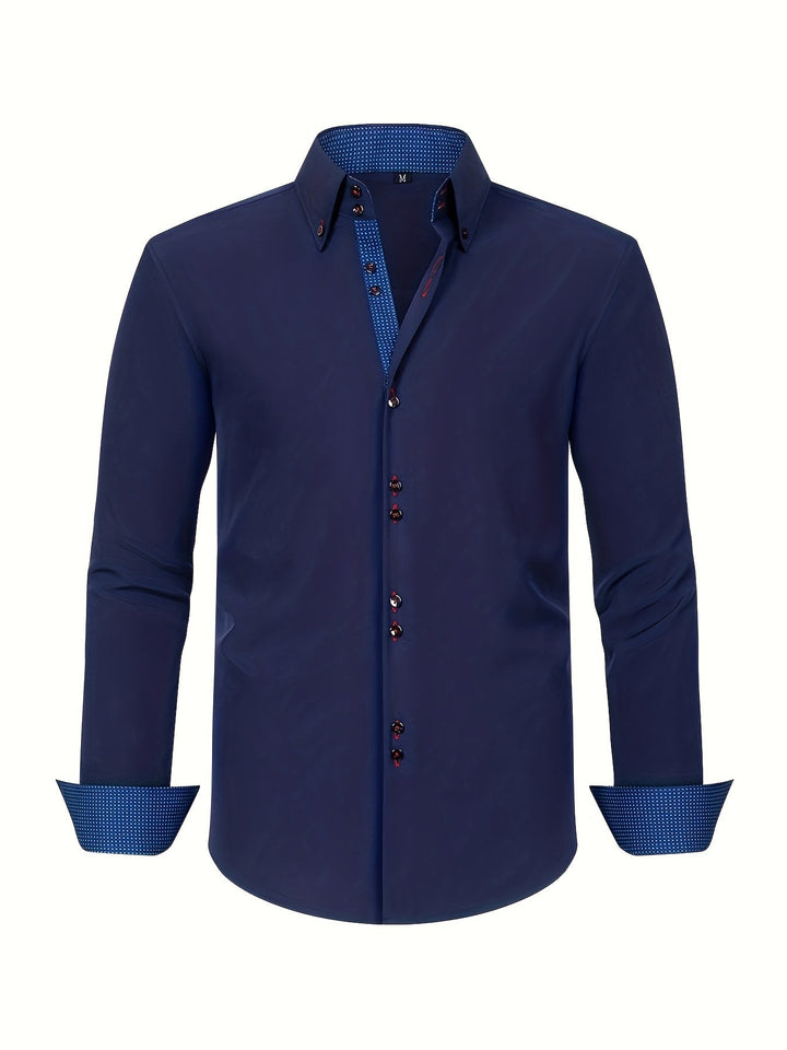 COLOR BLOCK SHIRT FOR MEN