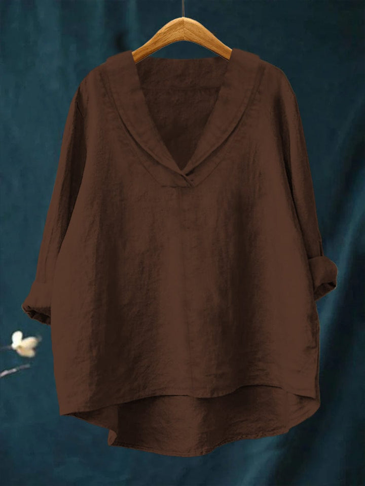 BEAUMONT NICE | BLOUSE COL V AMPLE POUR FEMMES