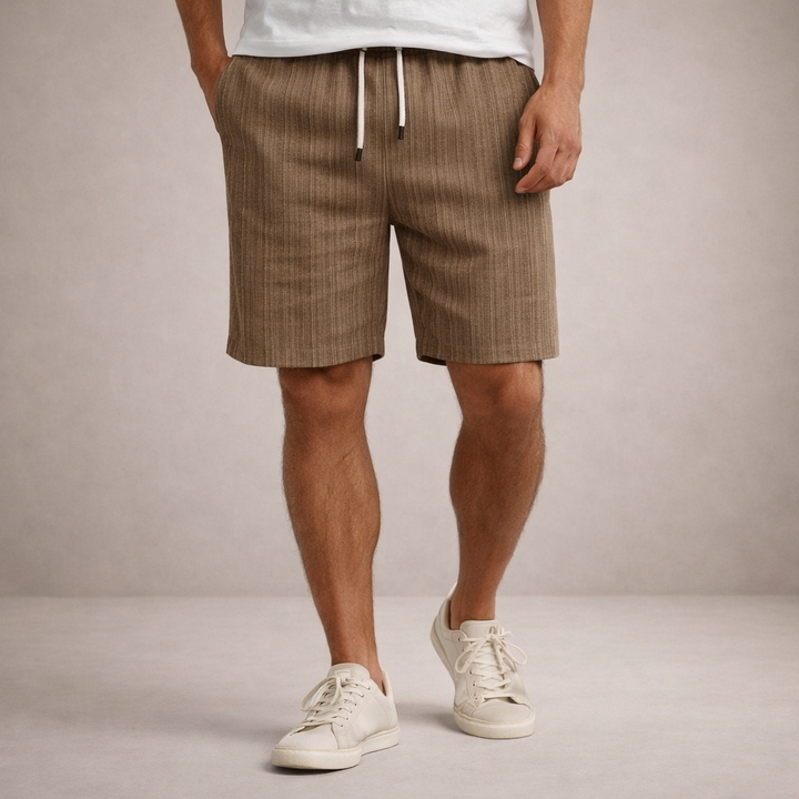 STRAIGHT HEM SHORTS FOR MEN