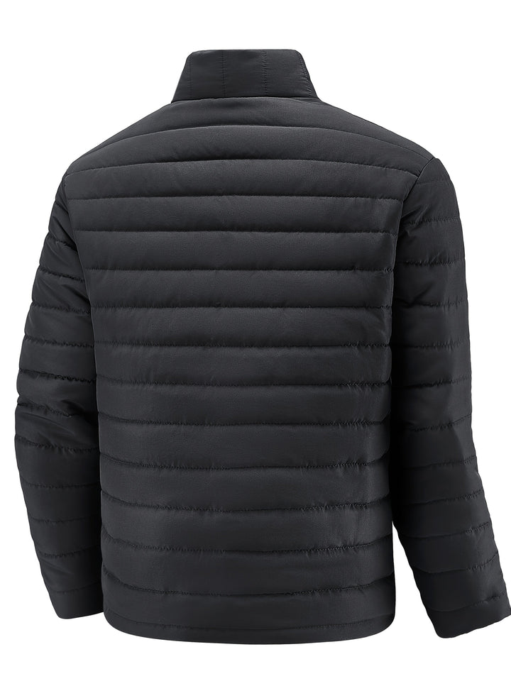 PADDED STAND COLLAR COAT FOR MEN