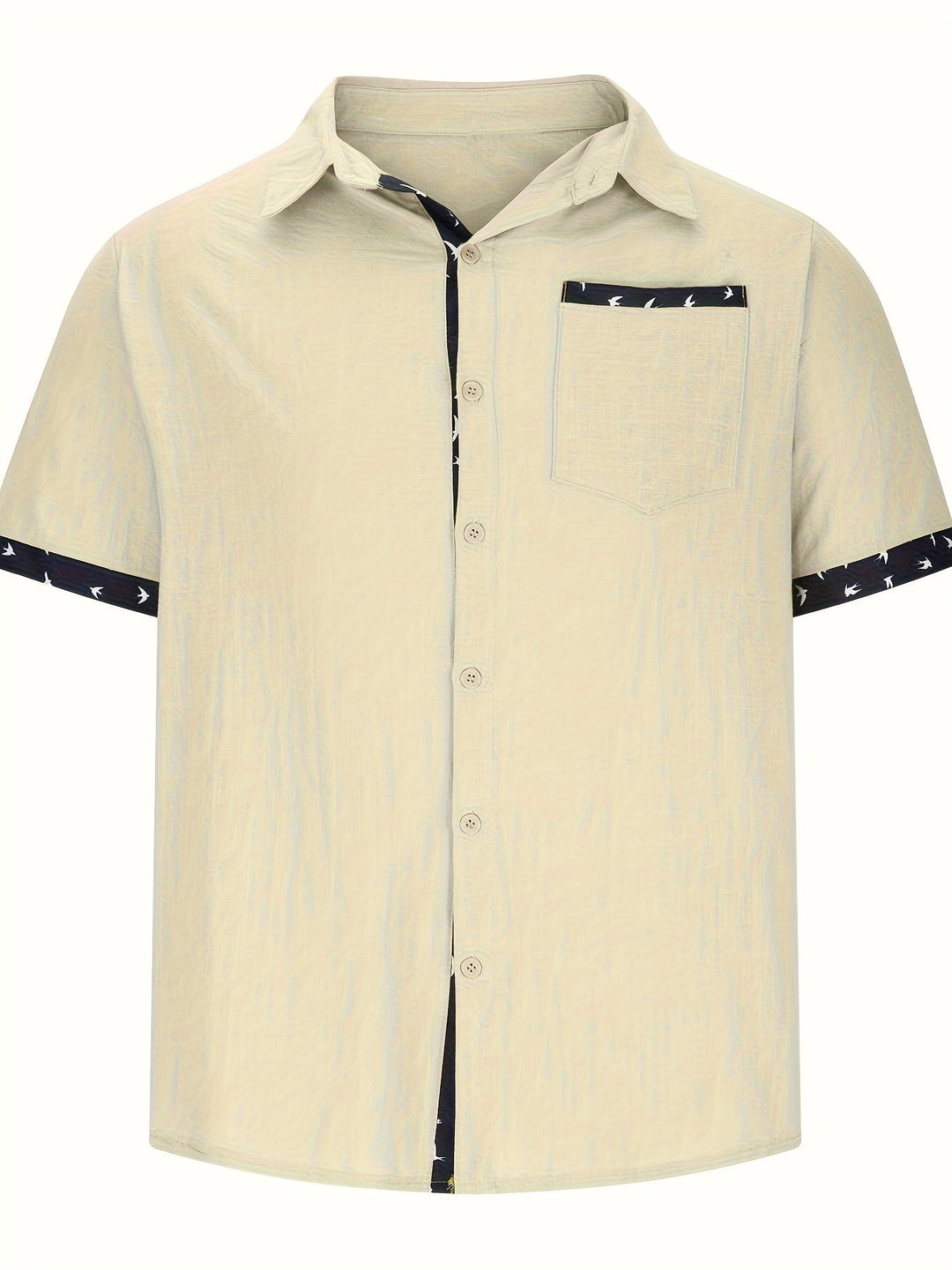 LAPEL SUMMER SHIRT FOR MEN