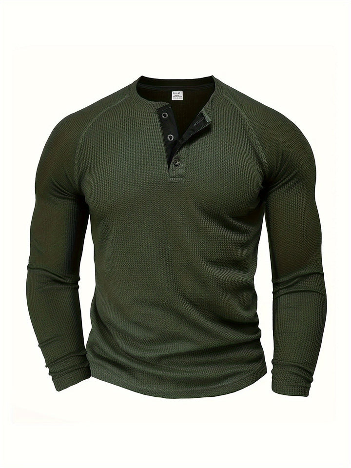CREW NECK KNIT SHIRT FOR MEN