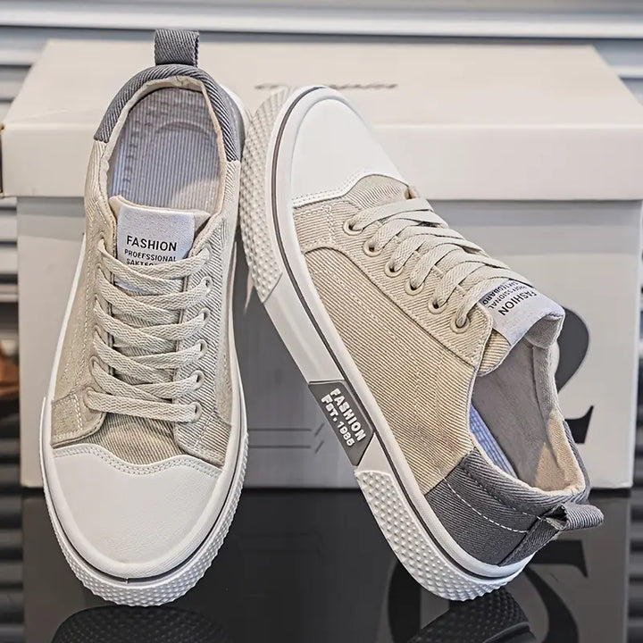 CUSHIONED LACE UP SHOES FOR MEN
