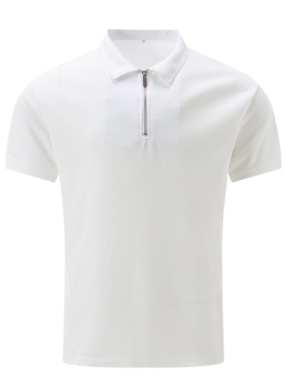 ZIPPER SHORT SLEEVE SHIRT FOR MEN