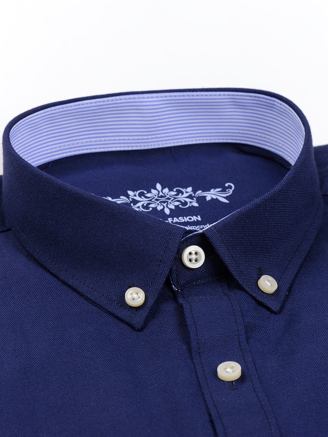 SOLID LAPEL POCKET SHIRT FOR MEN