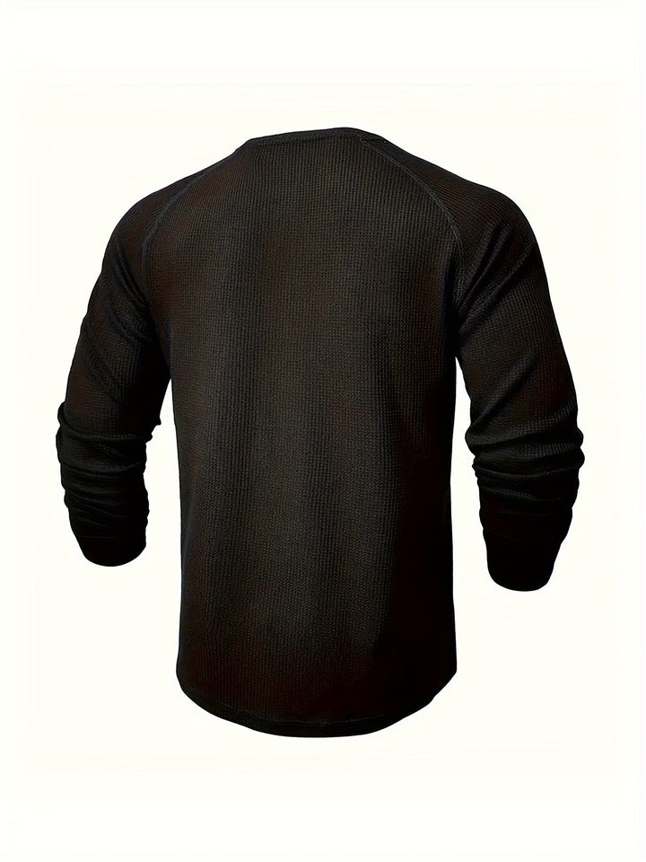 CREW NECK KNIT SHIRT FOR MEN
