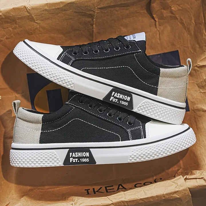 CUSHIONED LACE UP SHOES FOR MEN