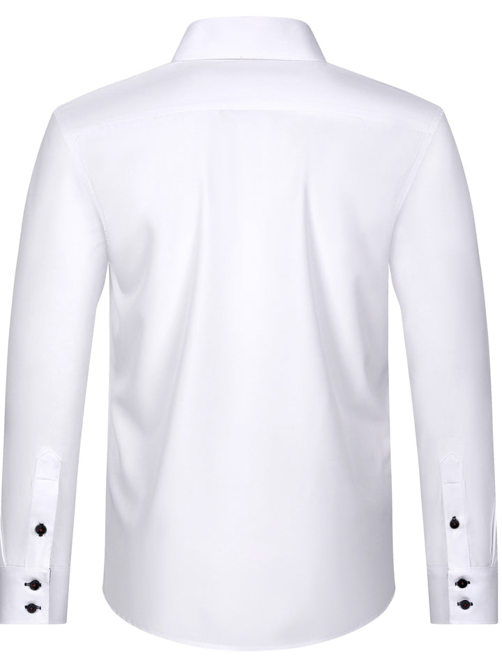 COLOR BLOCK DRESS SHIRT FOR MEN