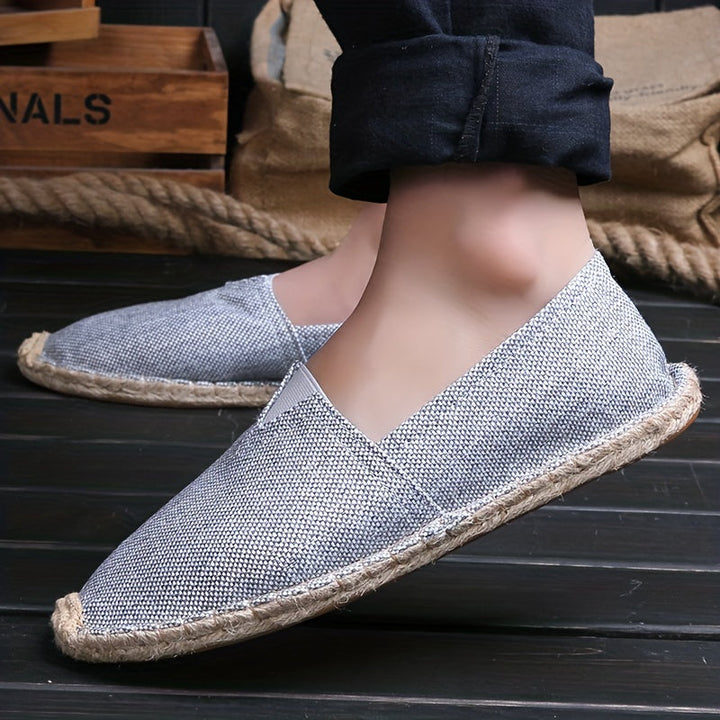 BREATHABLE ESPADRILLES FOR MEN