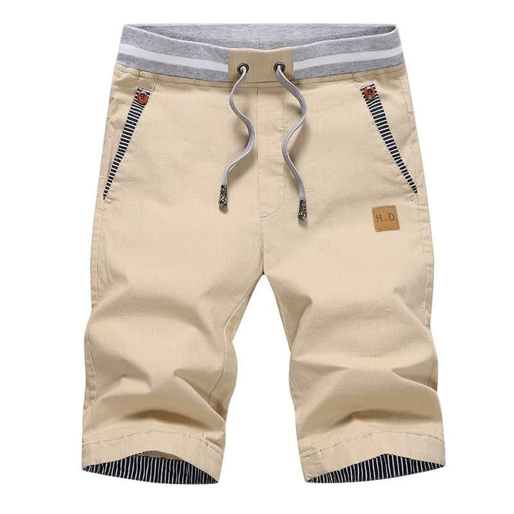 DRAWSTRING CHINO SHORTS FOR MEN