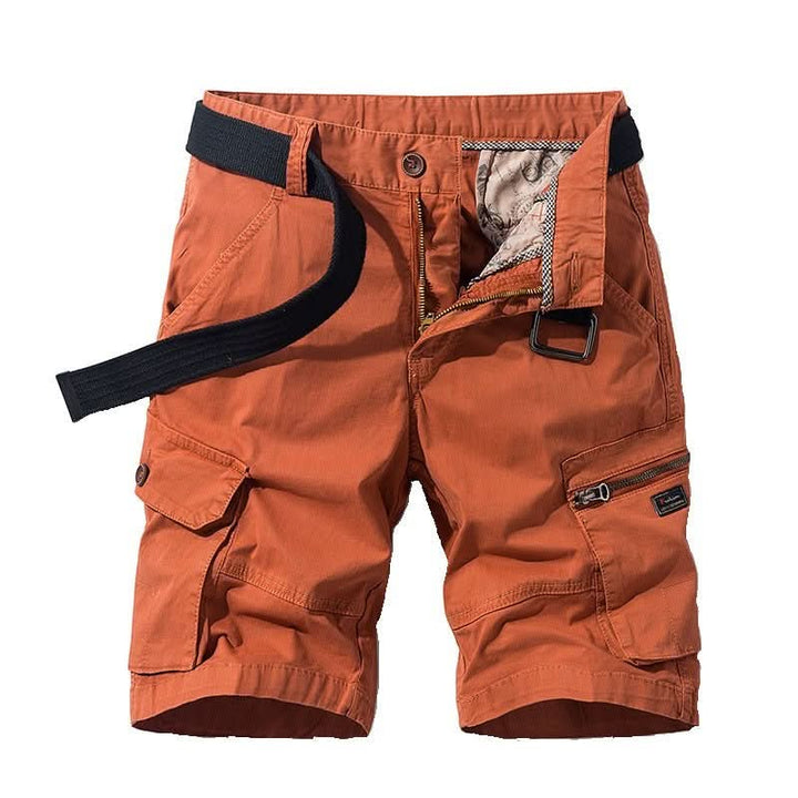 MULTI-POCKET UTILITY SHORTS FOR MEN