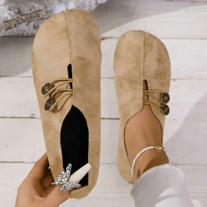 BEAUMONT NICE | CHAUSSURES MOCASSINS BOUTON POUR FEMMES