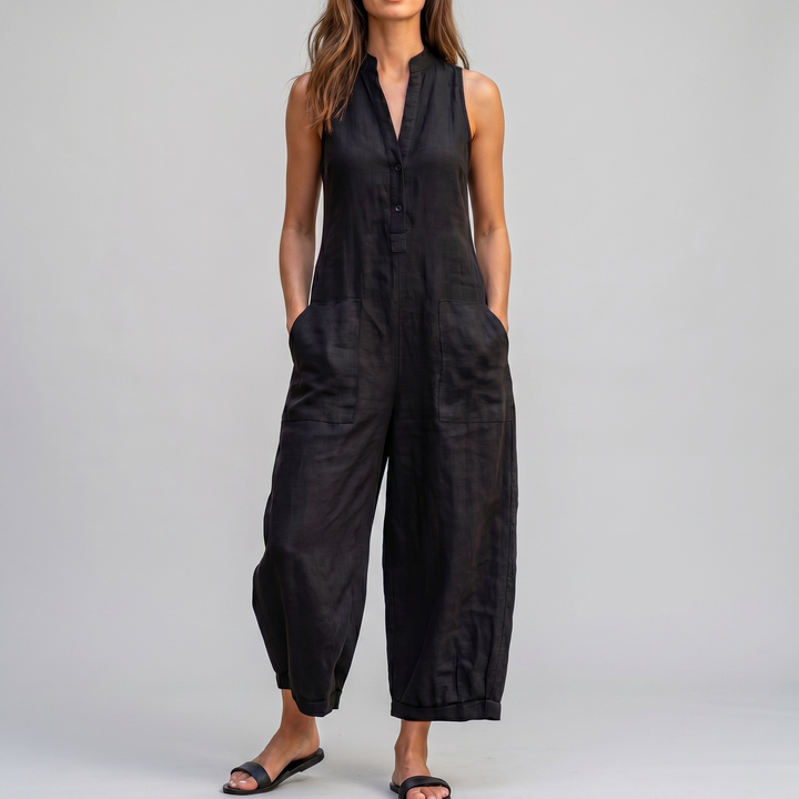 BEAUMONT NICE | SALOPETTE SANS MANCHES CHIC POUR FEMMES