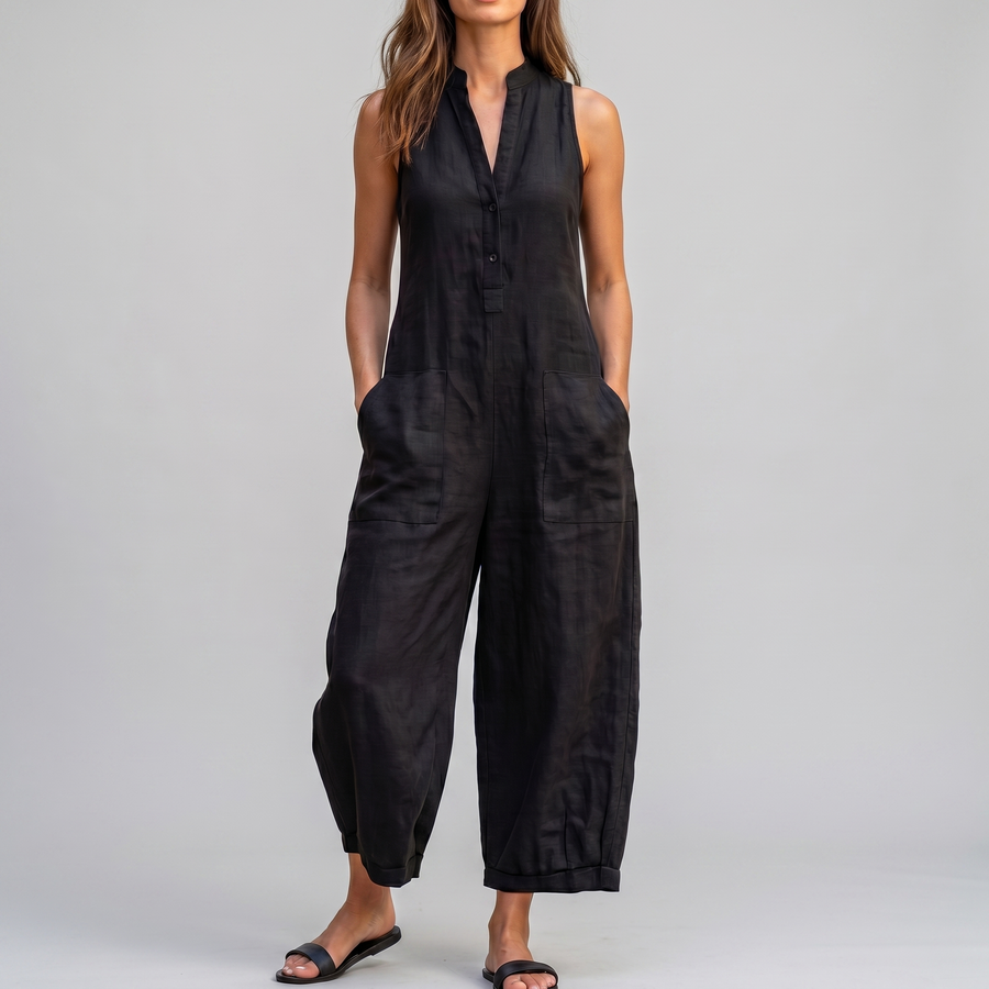 BEAUMONT NICE | SALOPETTE SANS MANCHES CHIC POUR FEMMES