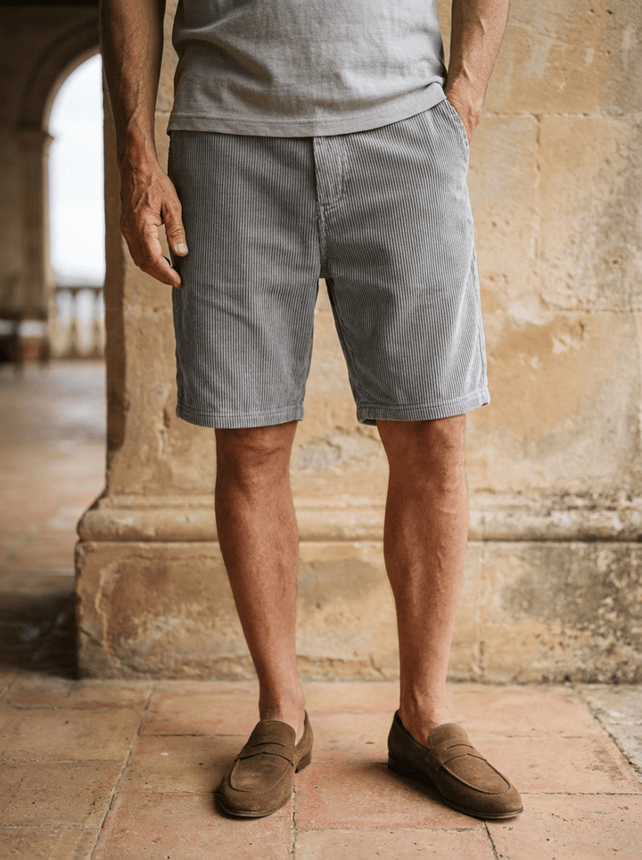 CORDUROY SHORTS FOR MEN