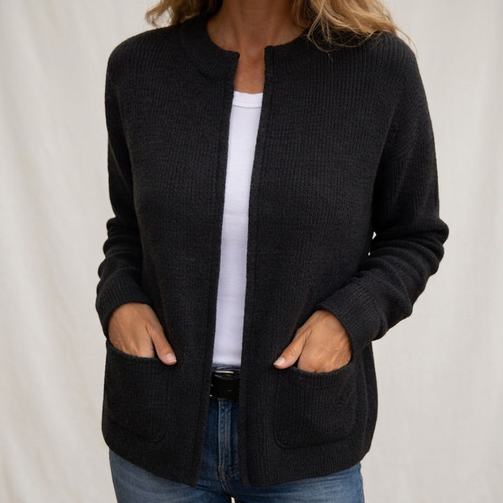 BEAUMONT NICE | GILET EN TRICOT À FERMETURE ÉCLAIR POUR FEMMES
