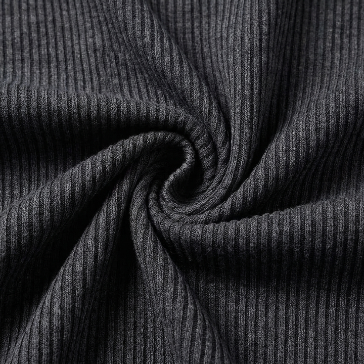 TEXTURED KNIT HENLEY SHIRT FOR MEN