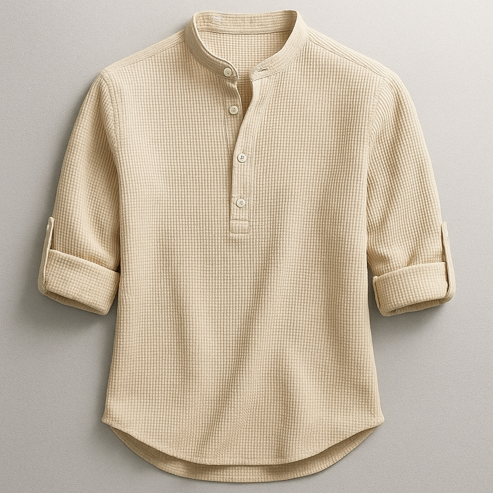 CURVED HEM SHIRT FOR MEN