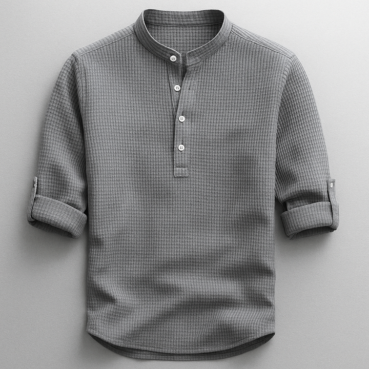 CURVED HEM SHIRT FOR MEN
