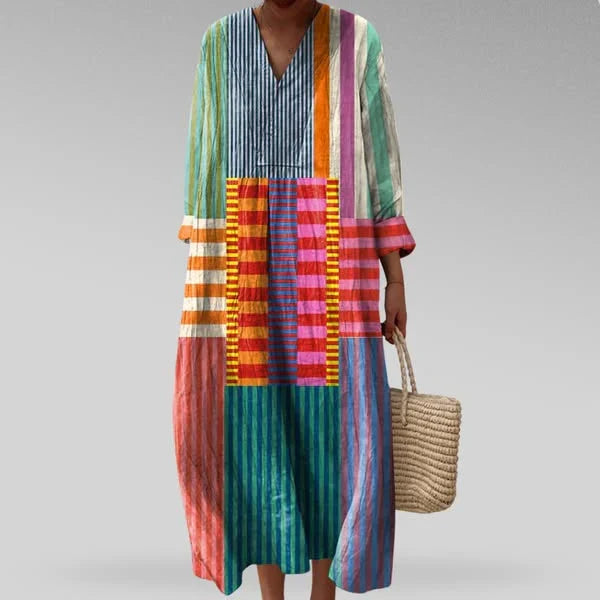BEAUMONT NICE | ROBE MIDI COLORÉE POUR FEMMES