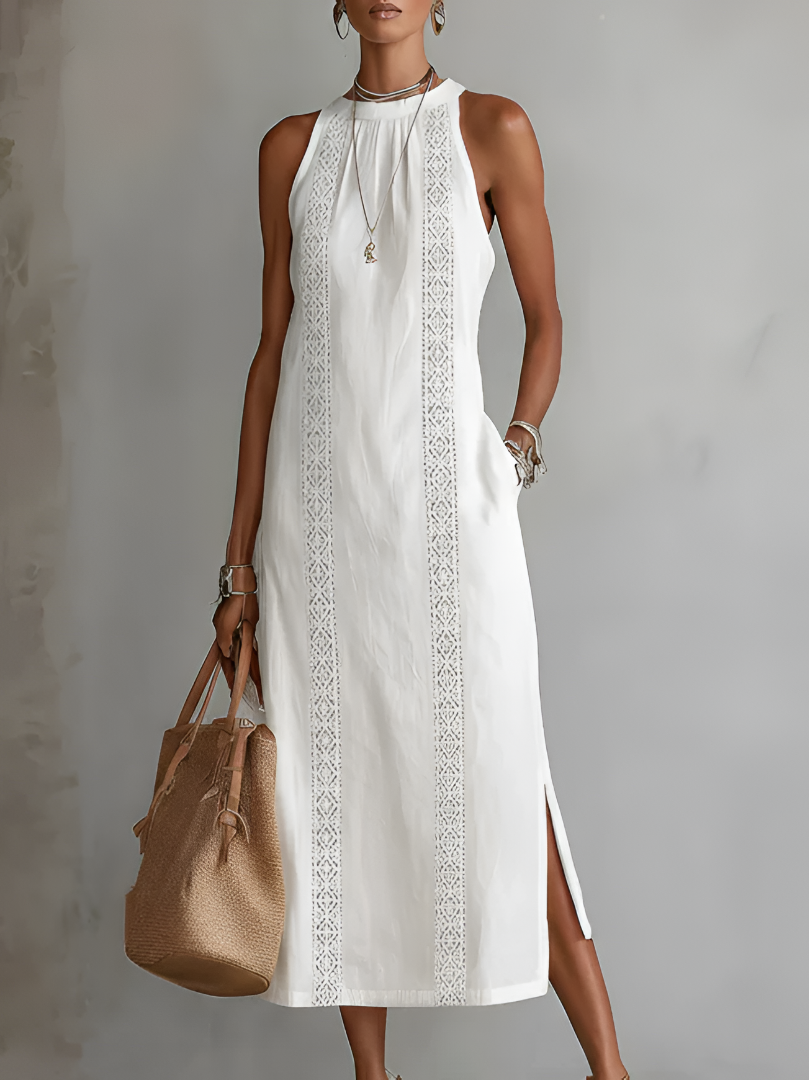 BEAUMONT NICE | ROBE MIDI EN DENTELLE POUR FEMMES