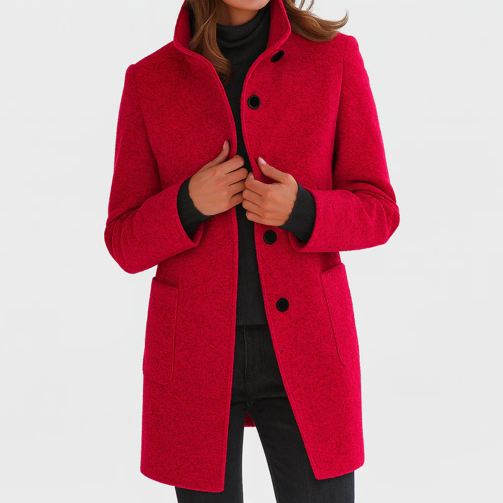 BEAUMONT NICE | MANTEAU CINTRÉ À BOUTONS POUR FEMMES