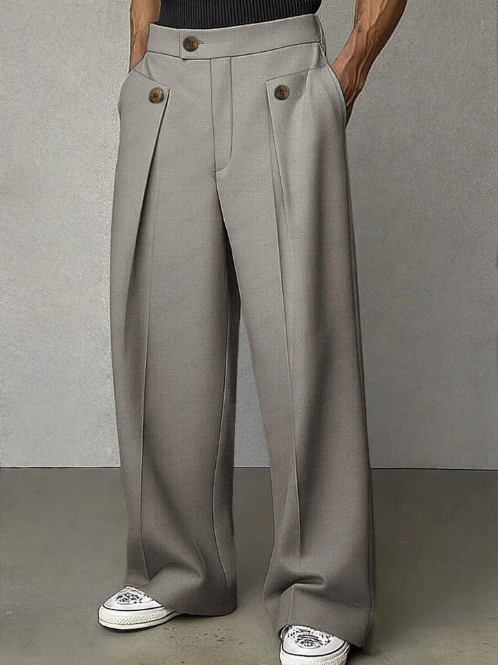 WIDE-LEG TROUSERS FOR MEN