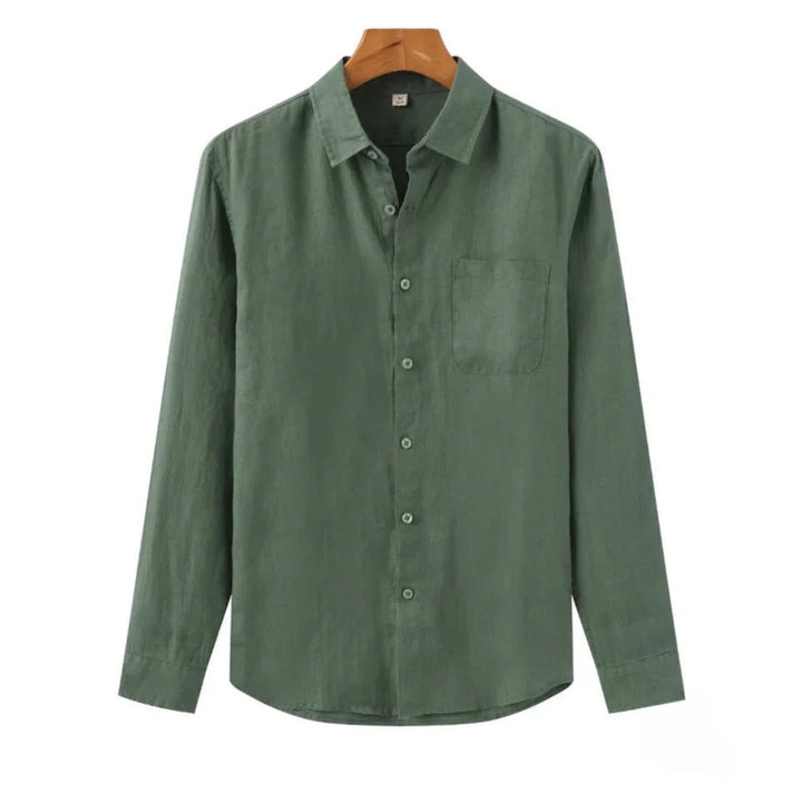 LINEN BUTTON SHIRT FOR MEN