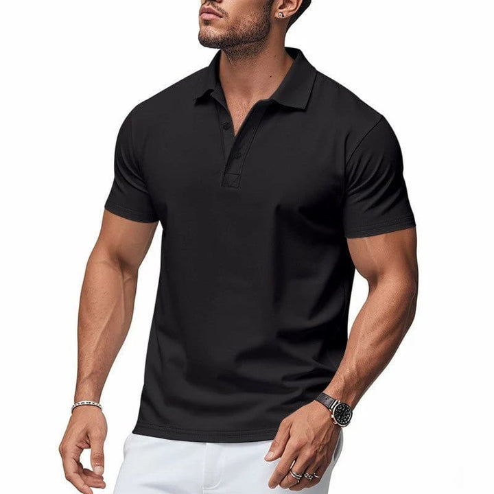 TAILORED STRETCH POLO FOR MEN