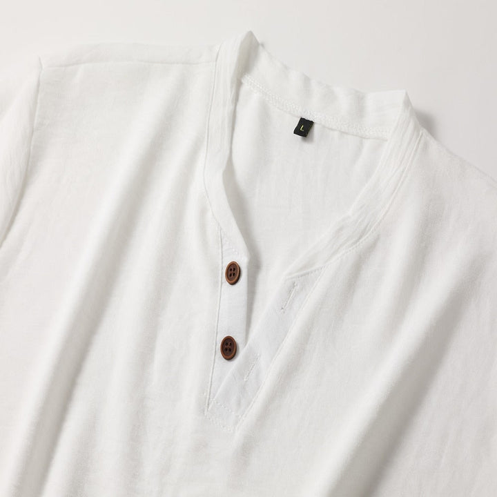 TAILORED V NECK SHIRT FOR MEN