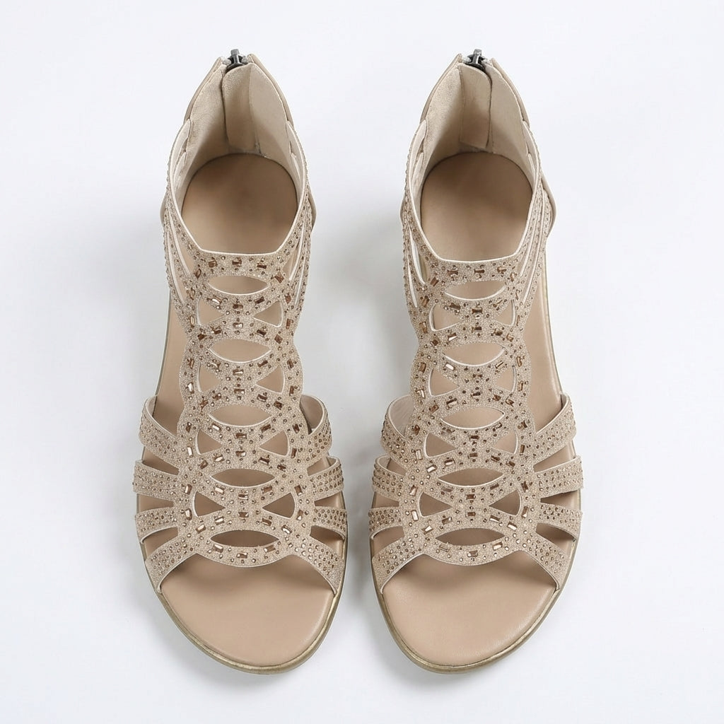 BEAUMONT NICE | SANDALE COMPENSÉE CHIC POUR FEMME