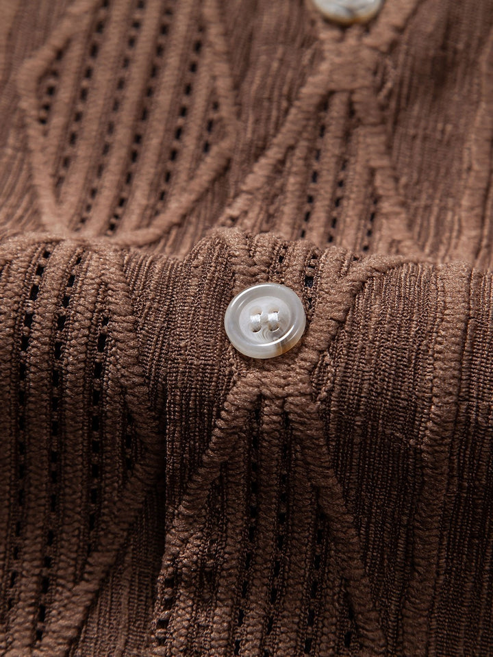 JACQUARD SHORT SET FOR MEN
