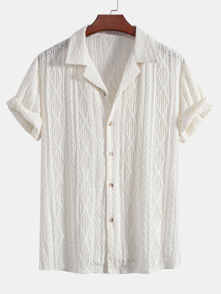 JACQUARD SHORT SET FOR MEN